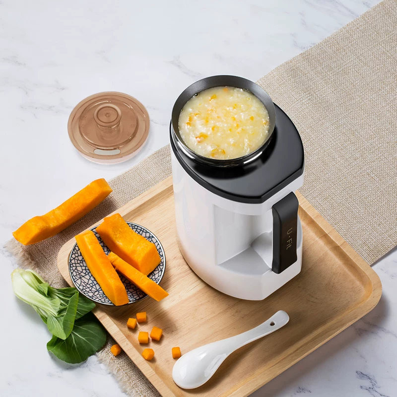 Slow Cooker Ceramic - 1 Kişilik Elektrikli Güveç Tenceresi, Zamanlayıcılı