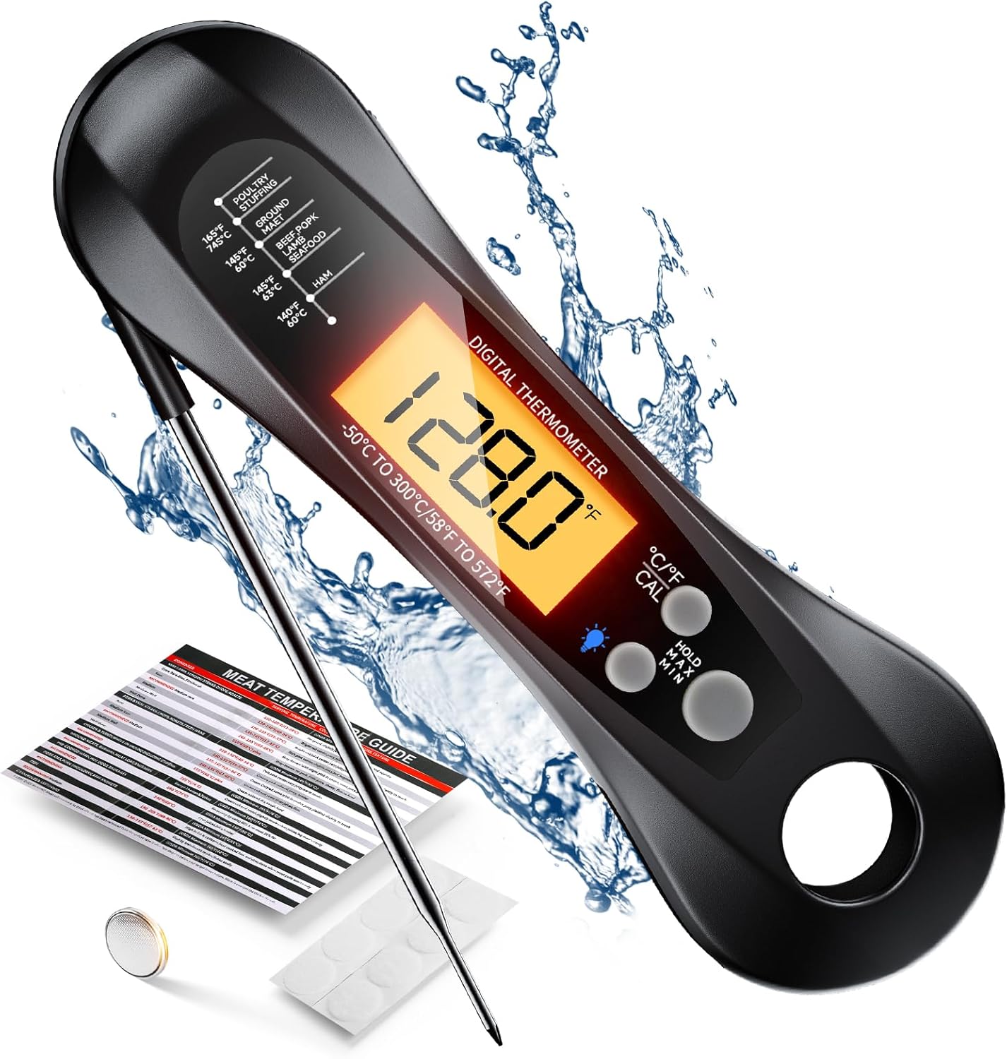 Kitchen Appliances For Cooking - Dijital Et Termometresi Su Geçirmez IP67,