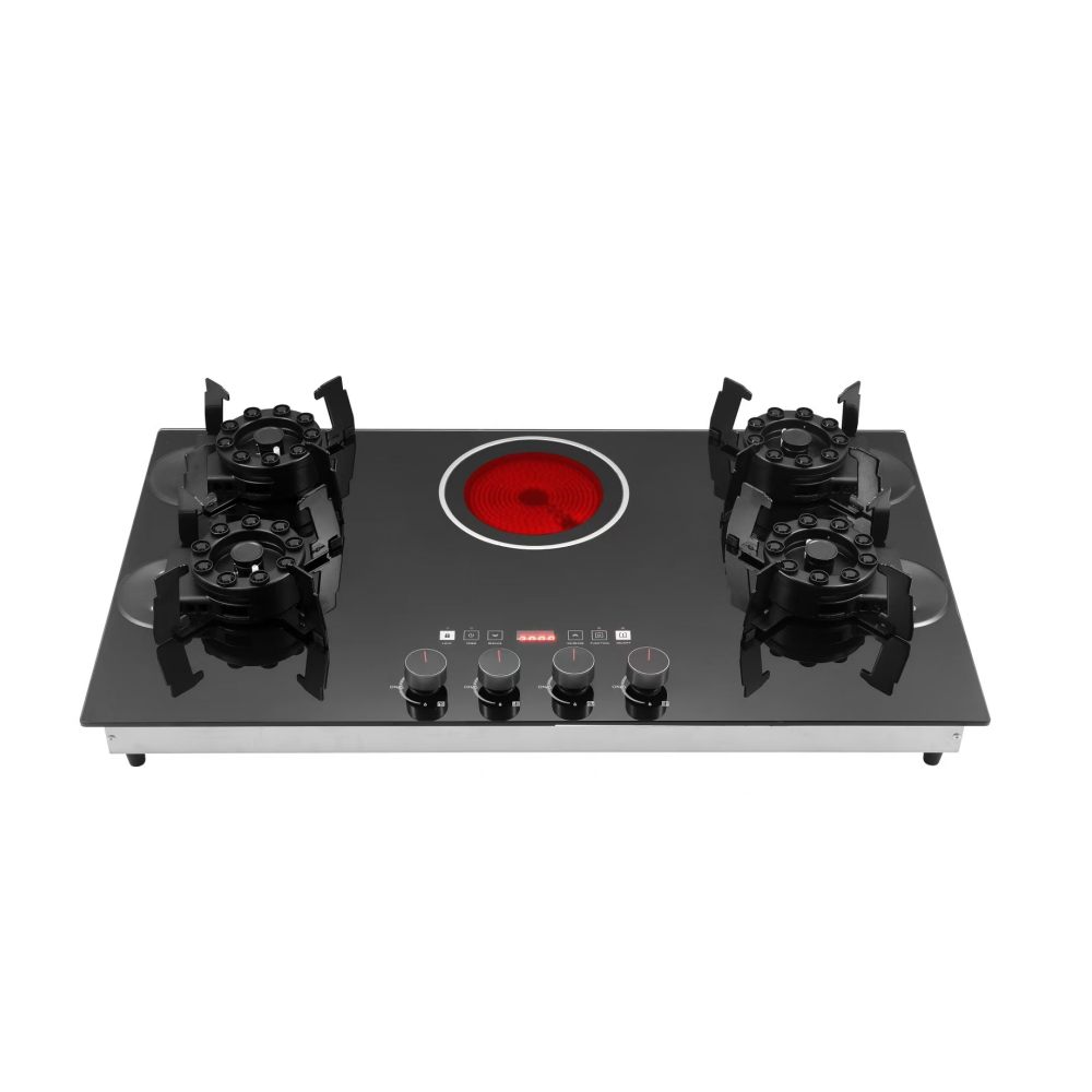 Kitchen Appliances Electric Stove - Mutfak Aleti 5 Gözlü Kombinasyon Gazlı