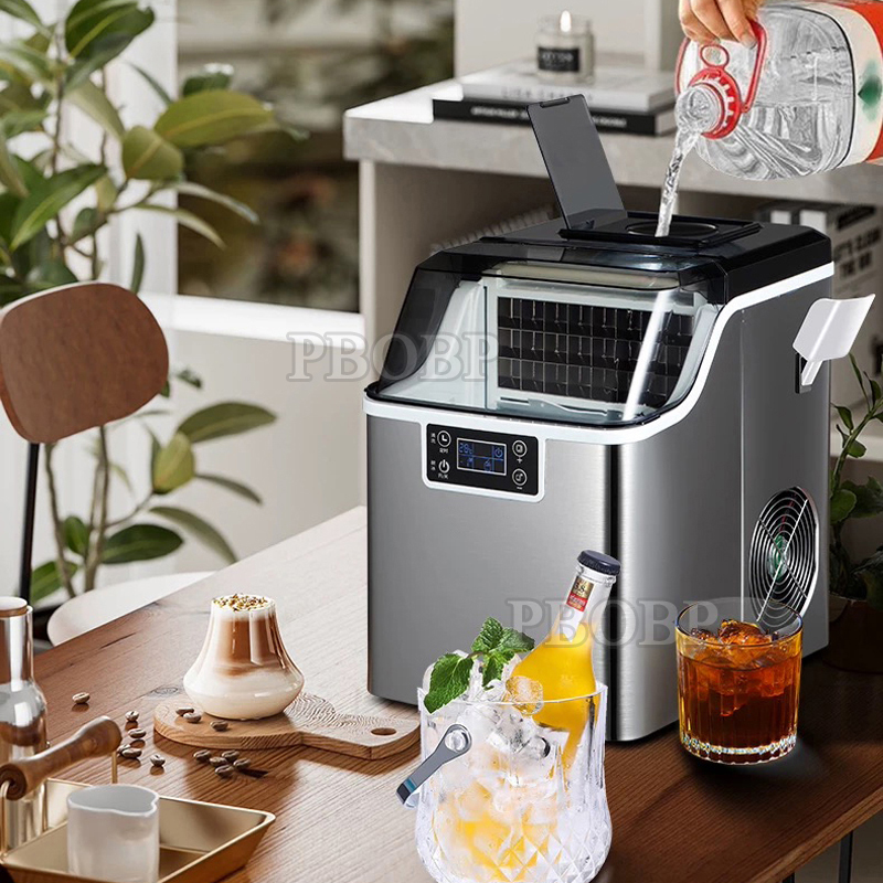 Kitchen Appliances Commercial - PBOBP Buz Küpü Makinesi 30KG Su
