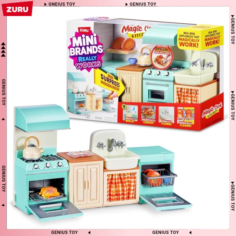 Kitchen Appliances For Cooking - Zuru Mini Markalar Sihirli Aşçı Mutfak