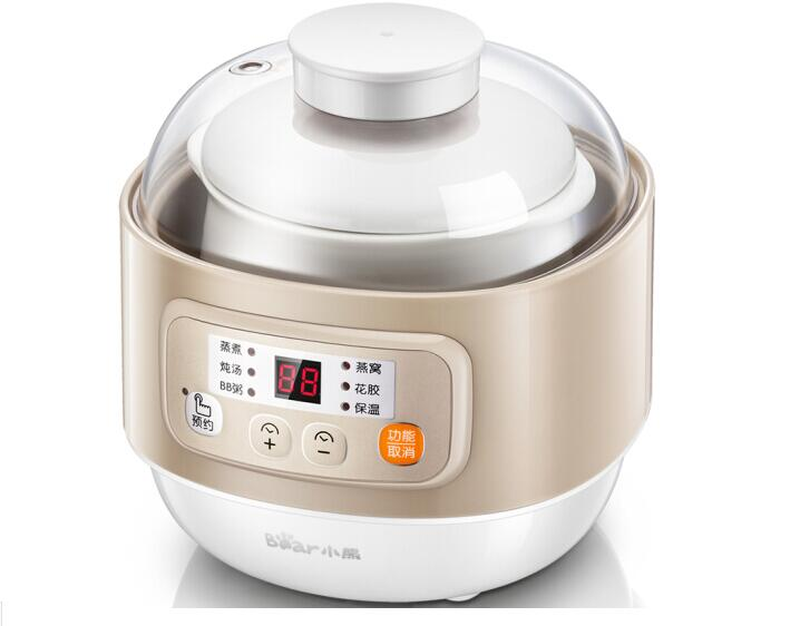 Slow Cooker Ceramic - Bear HOUSEHOLD min elektrikli YAVAŞ pişirici