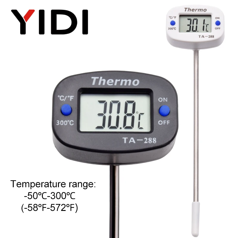 Kitchen Appliances Video - TA288 LCD Dijital Gıda Termometresi BARBEKÜ