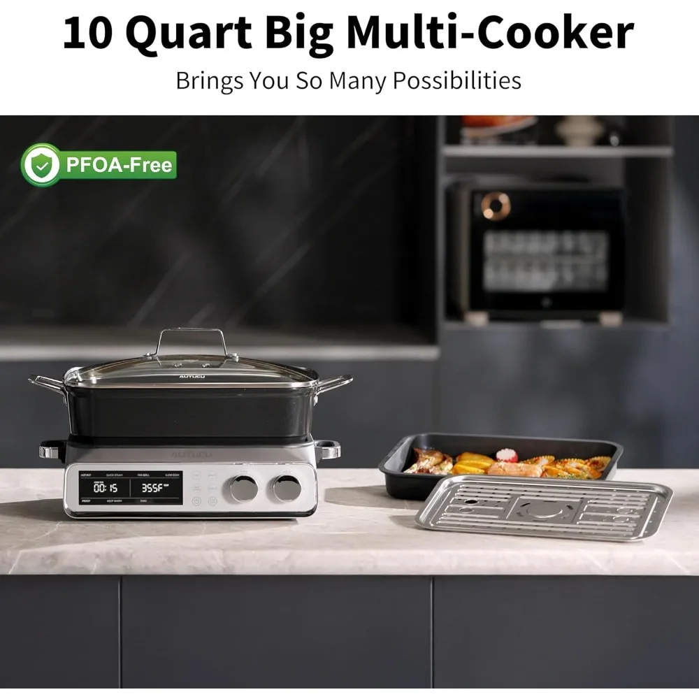 Slow Cooker Ceramic - ABD'den Gönderilen Programlanabilir Yavaş Pişirici Çok