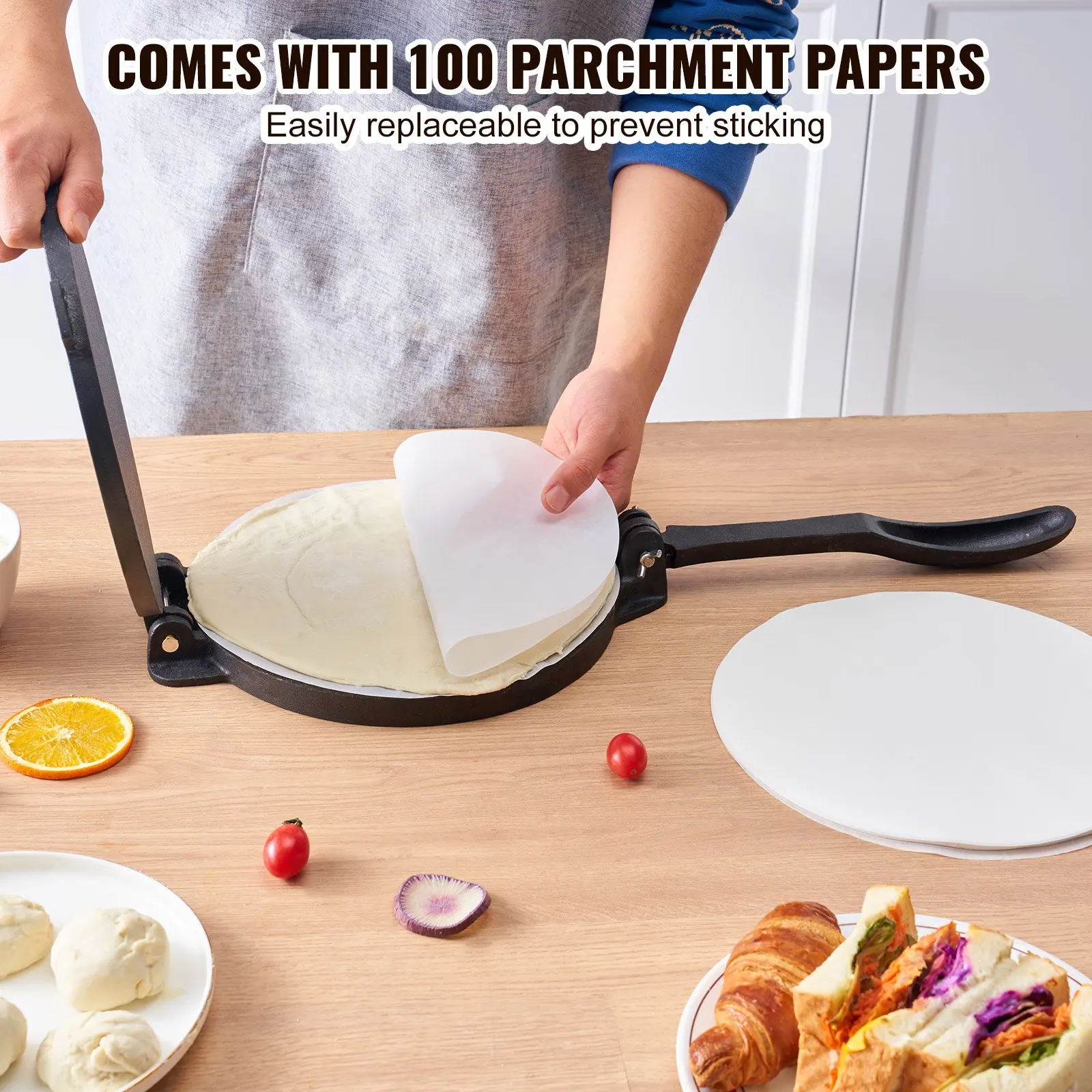Tortilla Presi 8 İnç ve Dökme  - Tortilla Press Cast incelemesi ve fiyatı