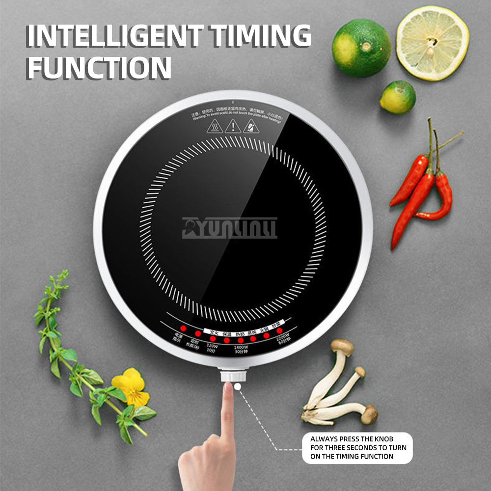 Yuvarlak Akıllı İndüksiyon Oca - Kitchen Appliances Electric Stove incelemesi ve fiyatı