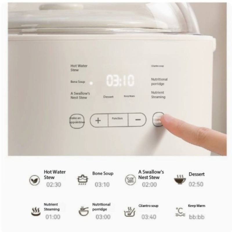 4.5L Otomatik Seramik Su Ayırı - Slow Cooker Ceramic incelemesi ve fiyatı