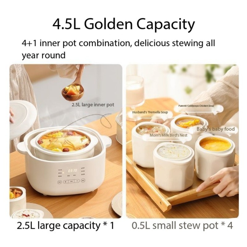4.5L Otomatik Seramik Su Ayırı - Slow Cooker Ceramic incelemesi ve fiyatı
