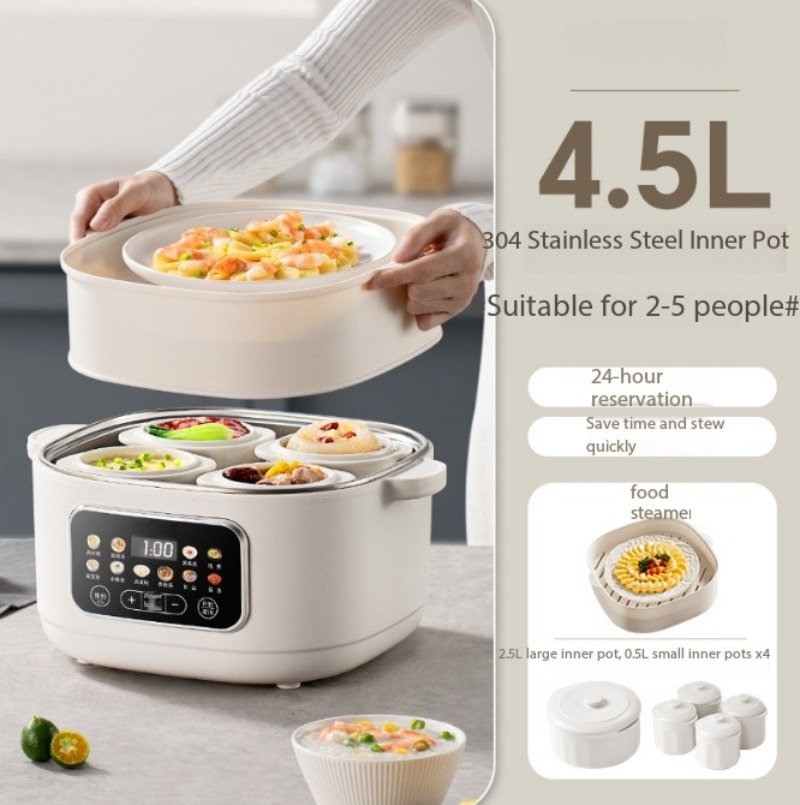 4.5L Otomatik Seramik Su Ayırı - Slow Cooker Ceramic incelemesi ve fiyatı