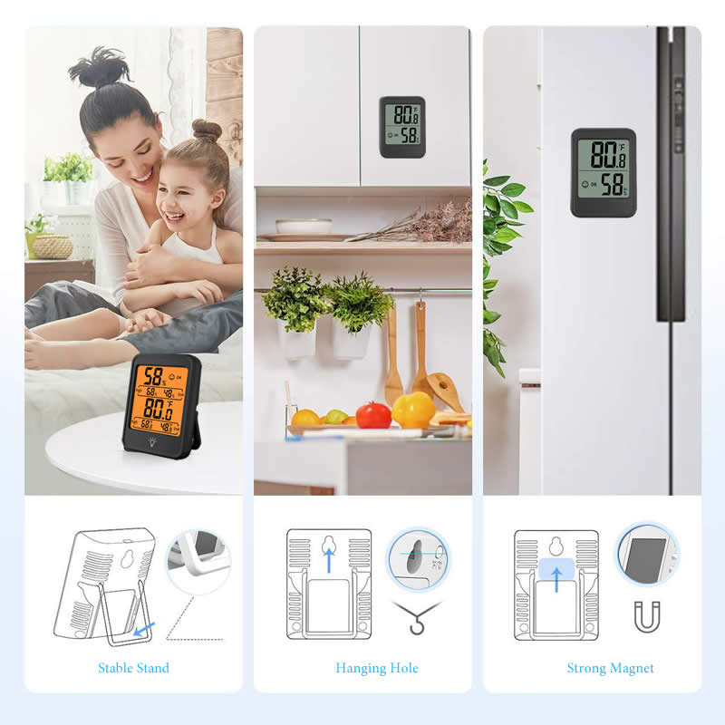 Kapalı Dijital Sıcaklık Nem Öl - Kitchen Appliances Video incelemesi ve fiyatı