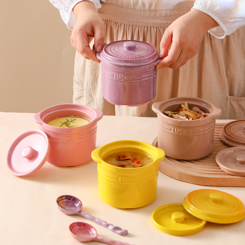 Çift Kapaklı Seramik Kase, Kuş - Kitchen Appliances For Cooking incelemesi ve fiyatı