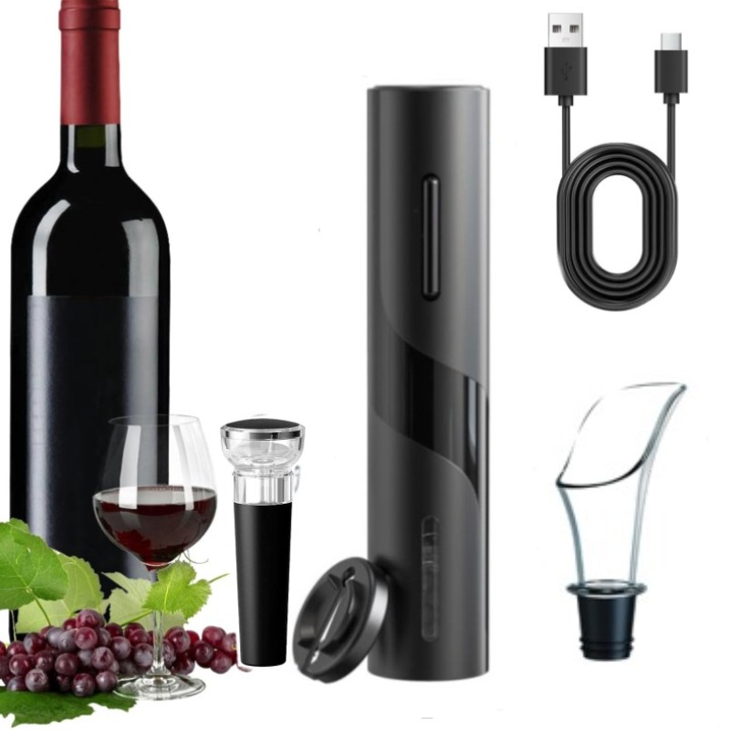 Şarj edilebilir Çok Fonksiyonl - Wine Opener Electric incelemesi ve fiyatı