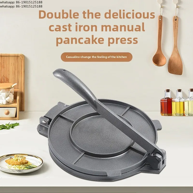 Manuel mısır unu tortilla pres - Tortilla Press Cast incelemesi ve fiyatı