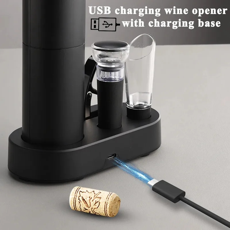 Elektrikli Şarap Şişe Açacağı  - Wine Opener Electric incelemesi ve fiyatı